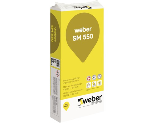 Weber SM 550 Ausgleichsmörtel 25 kg
