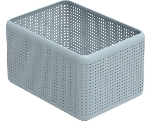 Boîte de rangement en plastique avec trous
