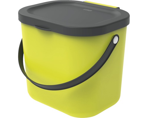 Système de poubelle de recyclage Albula 6 l vert citron