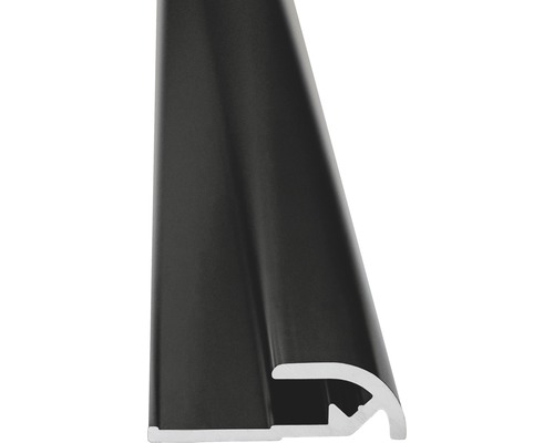 Profilé en aluminium en coupe transversale