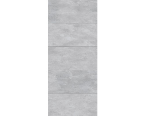 Panneau mural de douche BREUER - grand carreau gris 210 x 100 cm 9482519000202