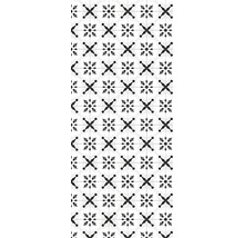 Motif de carreaux de sol avec des motifs floraux et géométriques