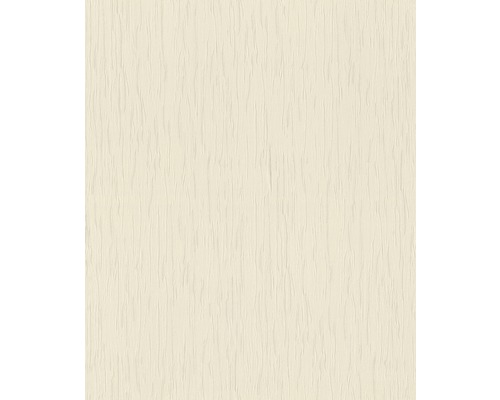 Papier peint intissé 539240 Saphira uni beige Papier peint texturé avec motif vertical