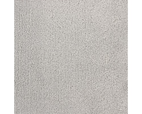 Moquette velours Palma argent largeur 500 cm (au mètre) Gros plan d''un tapis