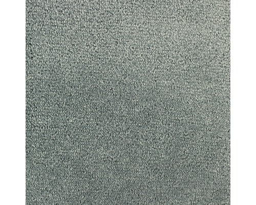 Moquette velours Palma menthe largeur 500 cm (au mètre) Gros plan d''une moquette