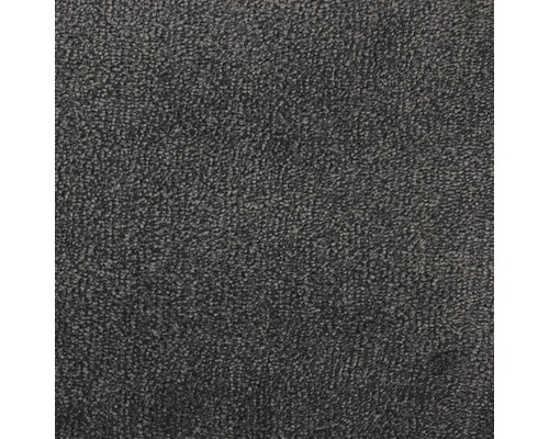 Spannteppich Velours Palma graphit 500 cm breit (Meterware)