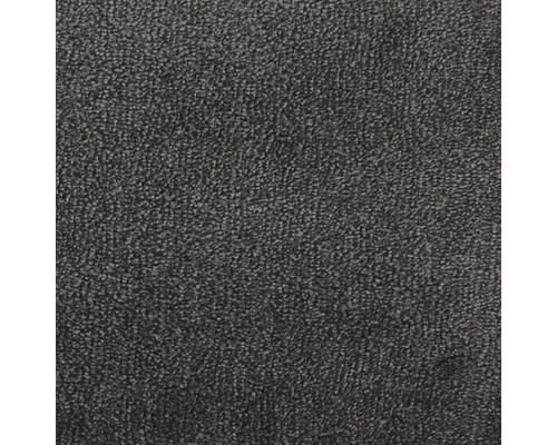 Moquette velours Palma graphite largeur 500 cm (au mètre)