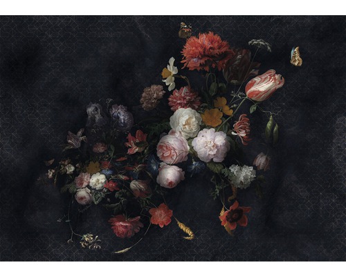 Papier peint panoramique intissé X7-1044 Amsterdam Flowers 7 pces 350 x 250 cm