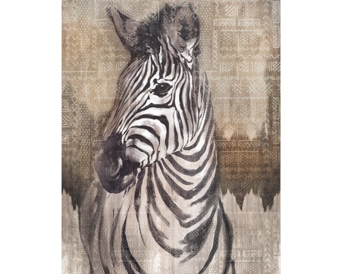 Papier peint panoramique intissé X4-1010 Zebra 4 pces 200 x 250 cm