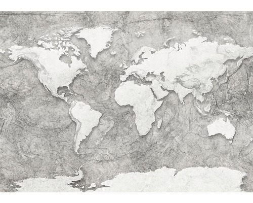Papier peint panoramique intissé X7-1007 World Relief 7 pces 350 x 250 cm