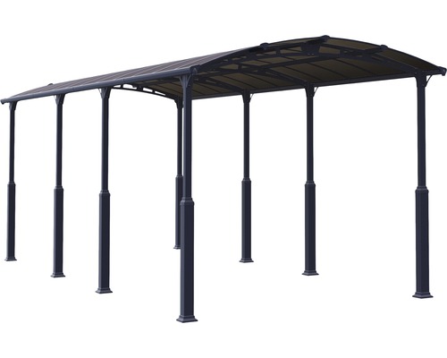 Abri avec plusieurs supports