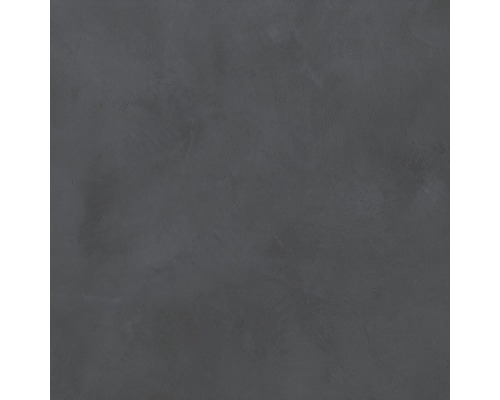 Carrelage sol et mur en grès cérame fin Cementine 60x60x0.9 cm anthracite mat R10B