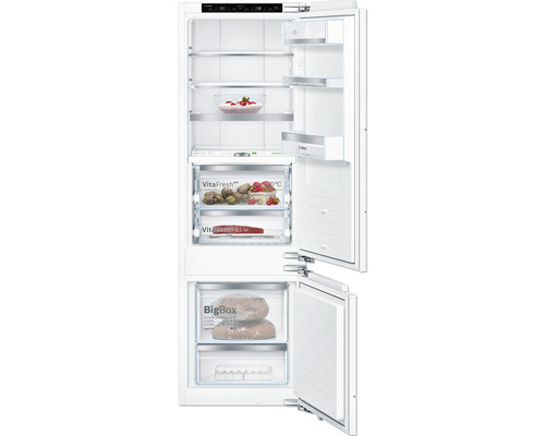 Ensemble réfrigérateur/congélateur encastrable Bosch KI87PFE0