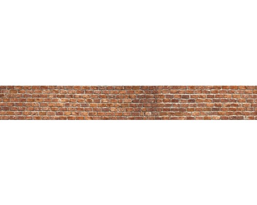Crédence de cuisine mySpotti Splash Splash Brickwall aspect mur de pierre 4500 x 600 mm SP-F3-945 Maçonnerie en briques comme arrière-plan