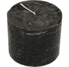 Schwarze Stumpenkerze
