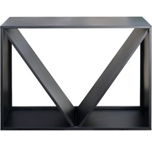 Kaminholzunterstand WESTMANN 114,5 x 35 x 80 cm schwarz