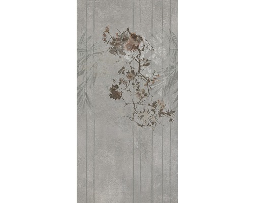 Dekorative Wandfliese mit floralem Muster