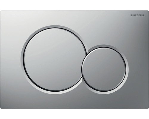 Plaque de commande GEBERIT Sigma 01 plaque chrome mat / bouton chrome mat 115.770.JQ.5