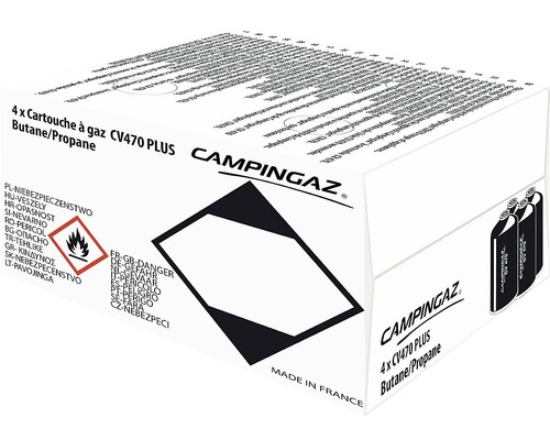 Cartouches de gaz Campingaz CV470 PLUS, pack de 4