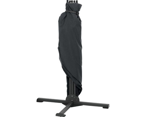 Parasol recouvert avec pied de parasol