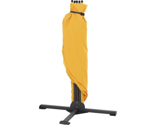 Parasol emballé avec pied en croix pour l''extérieur