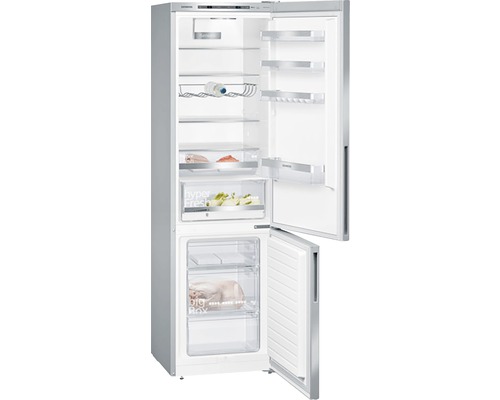 Geöffneter Kühlschrank mit Gefrierfach