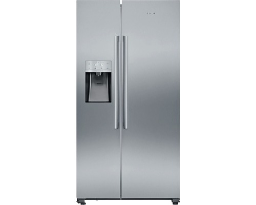 Siemens KA93DAIEP Réfrigérateur et congélateur Food Center acier inoxydable Réfrigérateur à double porte avec machine à glaçons