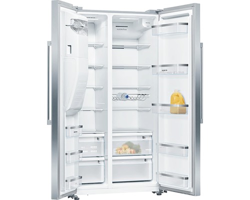 Siemens KA93DAIEP Food Center Kühlgefrierkombination edelstahl