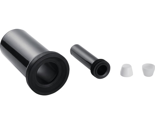 Siphonverlängerung mit zwei Kappen