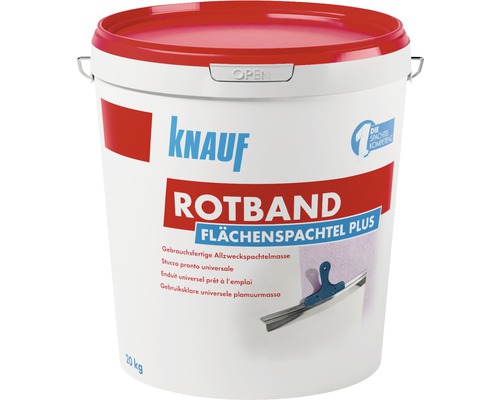 Enduit de lissage Rotband Plus KNAUF 20 kg