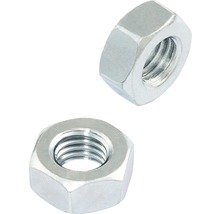Deux écrous hexagonaux