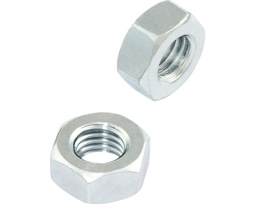 Deux écrous hexagonaux