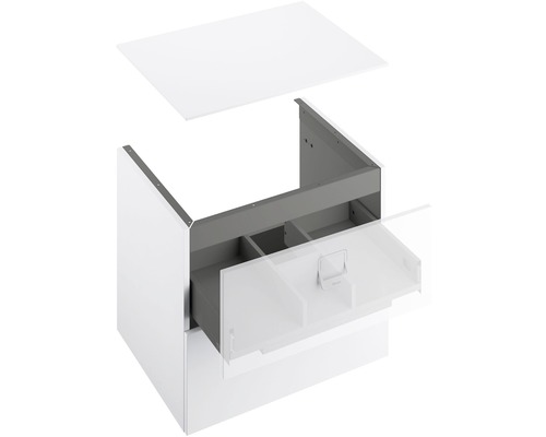 Waschtischunterschrank mit Schublade und Ablage