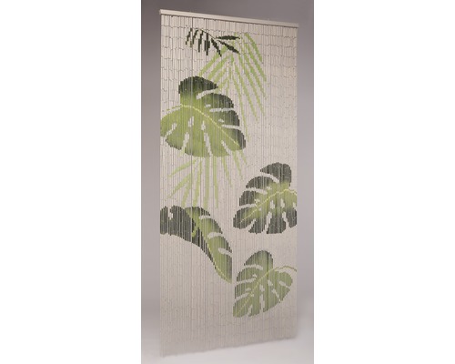 Rideau de porte bambou feuille de palmier 90x200 cm