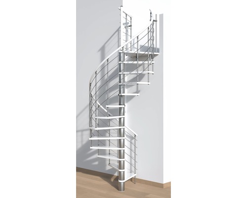 Escaliers colimaçon Pertura Skaia Ø 140 cm 12 marches/ 13 pas de marche hêtre