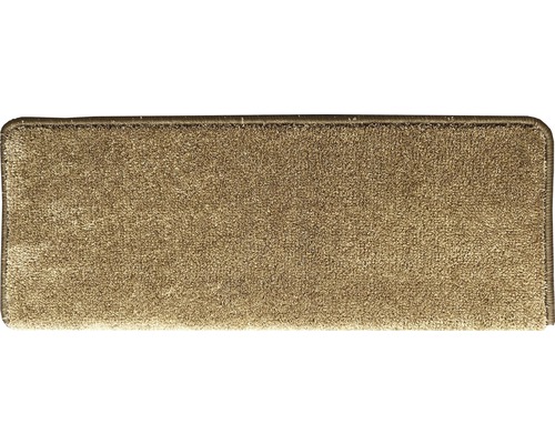 Tapis d'escalier Sweet rectangle beige 23,5x65,4,5 cm Marche d''escalier de tapis