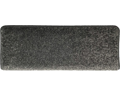 Tapis d'escalier Carousel anthracite 28x65 cm