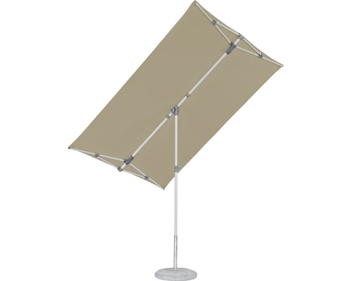 Parasol de marché Suncomfort FlexRoof parasol 210x150 cm off grey