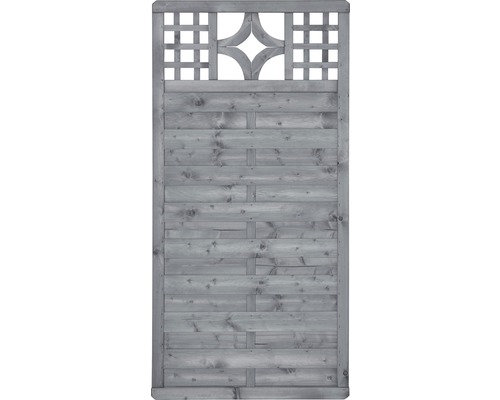 Élément de clôture Konsta Livia 90x180 cm gris clair