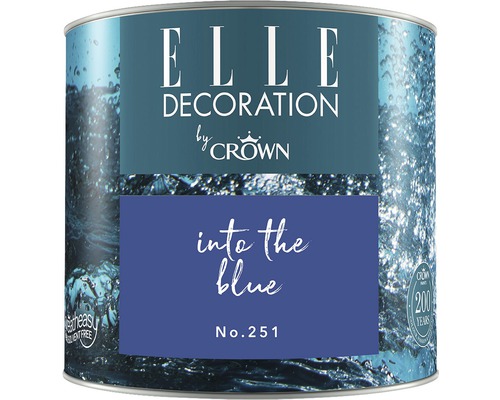 ELLE Decoration Wandfarbe Matt No. 251 Into The Blue 125 ml
