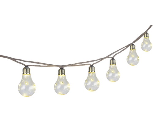 Lichterkette mit Glühbirnen