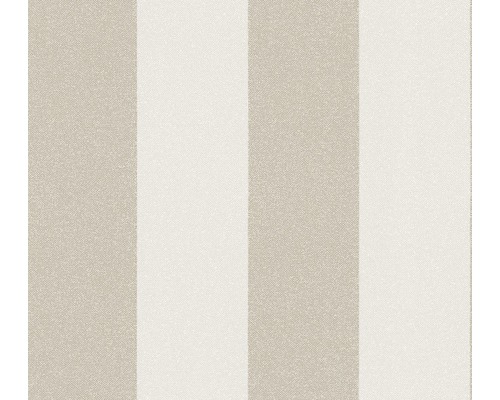 Papier peint intissé 37554-3 New Elegance blocs de rayures beige