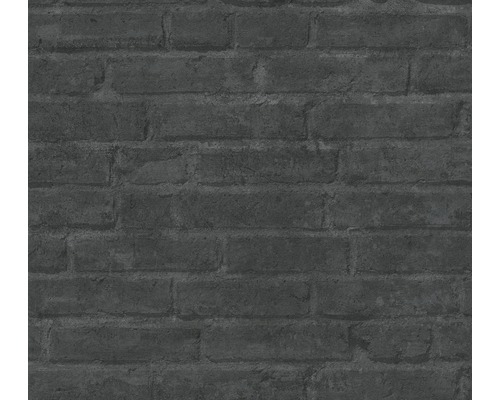 Papier peint intissé 37747-5 Industrial pierre noir Papier peint à motif de pierre