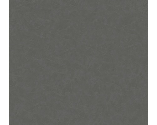 Papier peint intissé 3769-78 New Life uni marron noir Aspect béton gris pour revêtement de sol