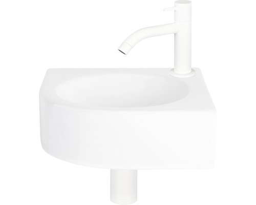 Keramik Handwaschbecken mit Armatur