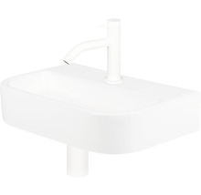 Lavabo en céramique avec robinet pour salle de bain