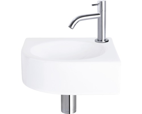 Aufputzwaschtisch mit Armatur