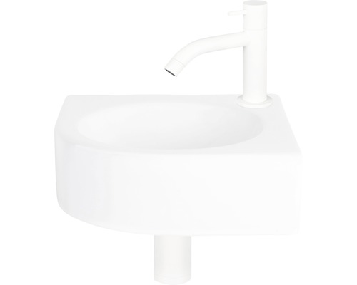 Keramikwaschbecken mit Armatur