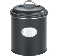 Vorratsdose mit Deckel und Etikett