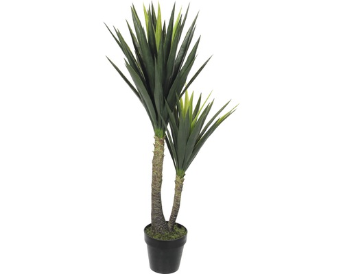 Yucca Kunstpflanze H 120 x D 70 cm grün